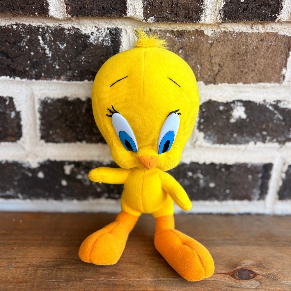 Vintage 1996 Tweety Bird Plush Ace Novelty Looney Tunes Warner Bros Yellow 90s